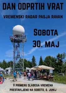 Dan odprtih vrat vremenskega radarja na Pasji ravni