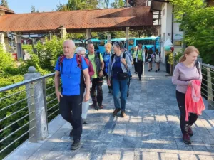 Barjani iz Škofje Loke po poti treh gradov