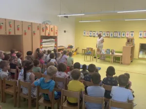 Obisk pisateljice Nine Mav Hrovat