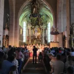 Zaključni koncert Višajčkov in Vešč v gotski cerkvi
