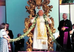 Spomini na obisk svetega Janeza Pavla II. v Sloveniji