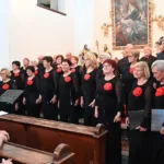 Po gostovanju v Srbiji zapeli še v domači cerkvi