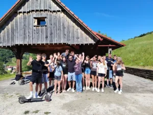 Sobotno druženje 8. b razreda OŠ Horjul