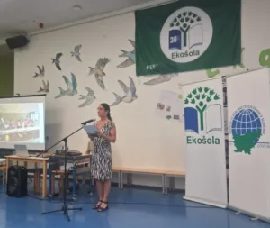 Podelitev zelenih zastav programa Ekošola