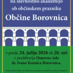Vabilo na slavnostno akademijo ob občinskem prazniku