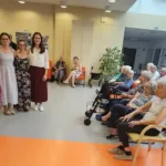 Razstava akvarelov Jožeta Kovačiča v Centru starejših