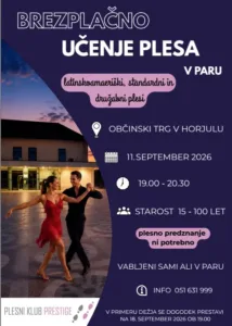 BREZPLAČNO UČENJE PLESA