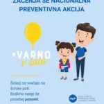 Začenja se nacionalna preventivna akcija Varno v šolo!