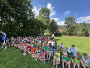Rekordno število otrok na oratoriju
