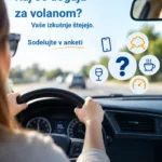 Anketa "Kaj se dogaja za volanom"