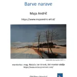 Barve narave – likovna razstava Maje Andrič