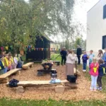 Nova             učilnica na prostem - trajnostno darilo ob 150-letnici šole